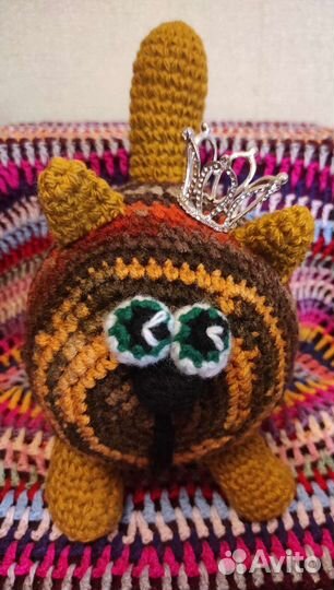 Вязаный котик