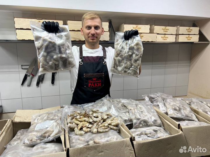 Тигровые креветки. Индия