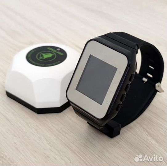 Беспроводная система/кнопка вызова официанта часы