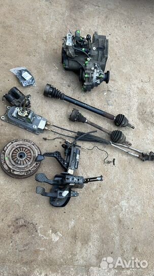 Комплект для переделки с АКПП на МКПП golf 4