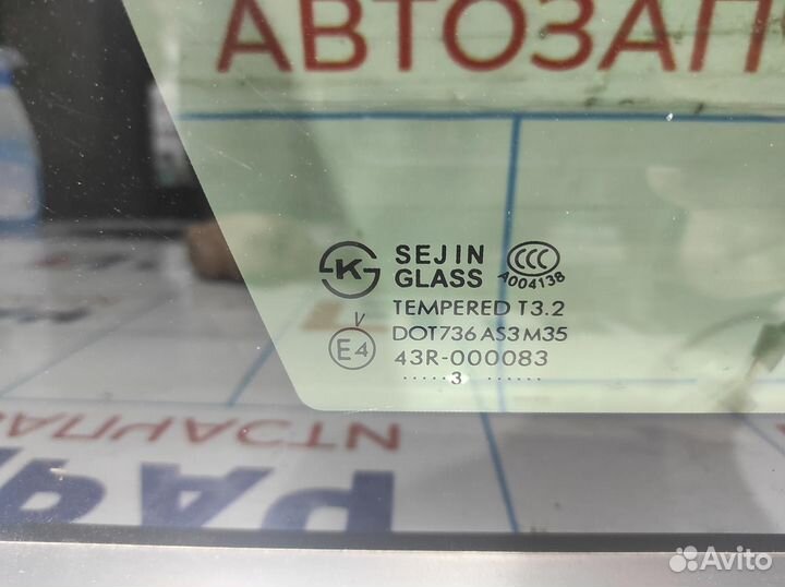 Стекло кузовное глухое левое Opel Antara (С145) 48