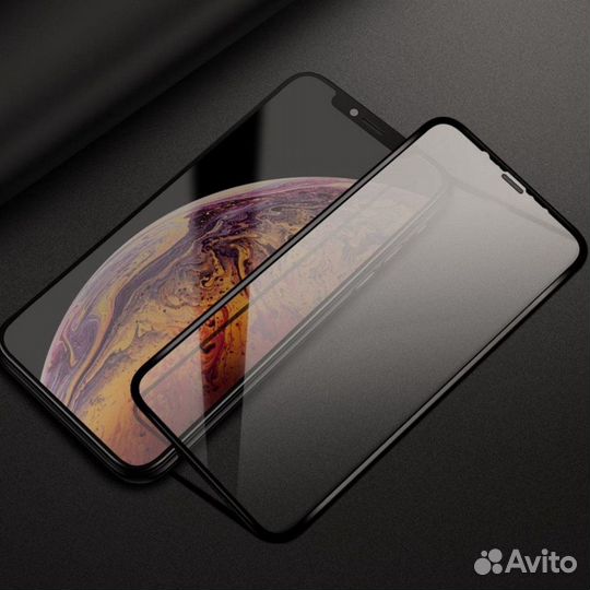 Стекло на iPhone XR/ 11 с объемной рамкой