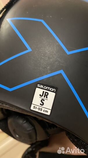 Шлем и очки горнолыжные детские