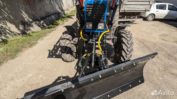 Отвал коммунальный, гидроповоротный на мтз