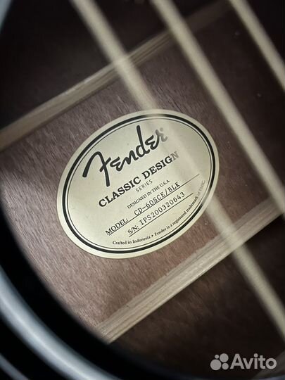 Гитара fender