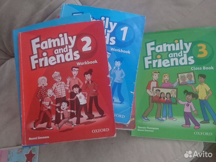 Рабочая тетрадь и книги