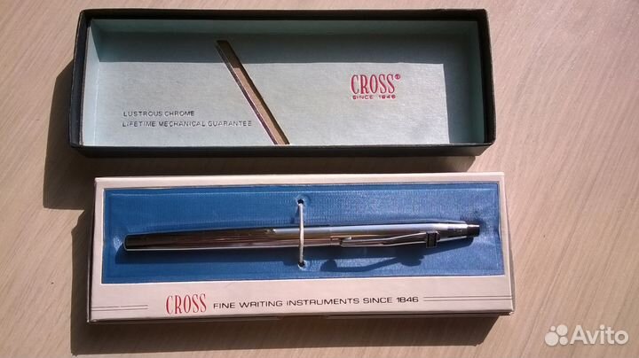 Шариковая ручка Cross Lustrous Chrome 3504