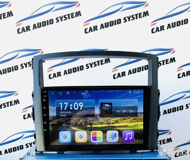 Магнитола андроид Mitsubishi Pajero 2006+