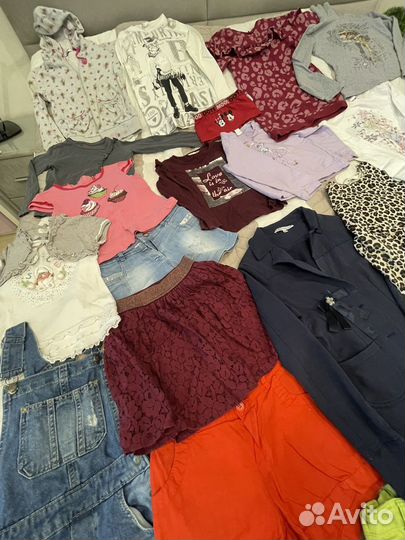Пакет вещей на девочку 122-128-134