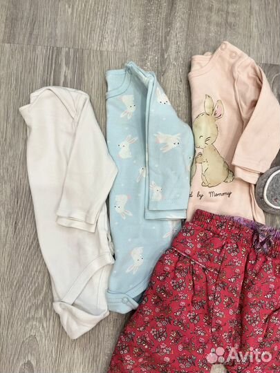 Вещи на девочку 74-80 пакет
