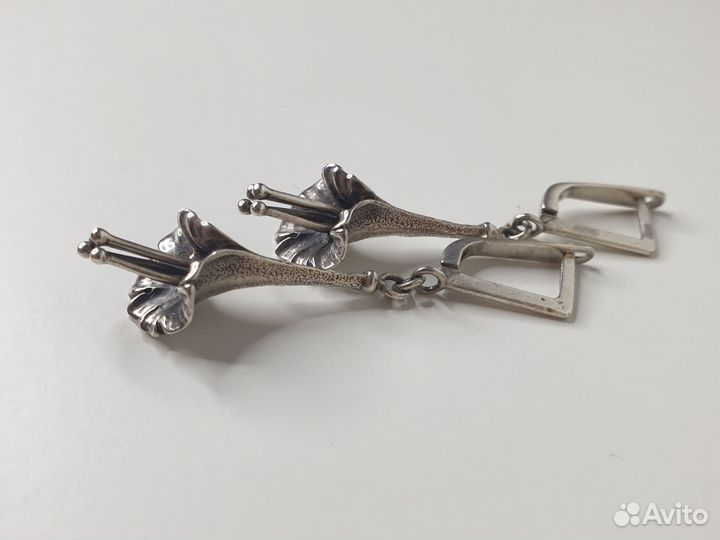 Серебряные серьги 