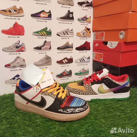 Кроссовки Nike dunk sb Low What The Paul