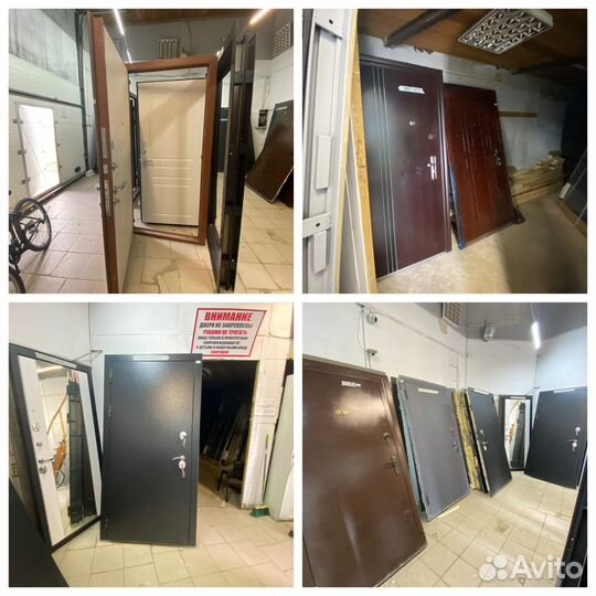 Дверь входная металлическая бу