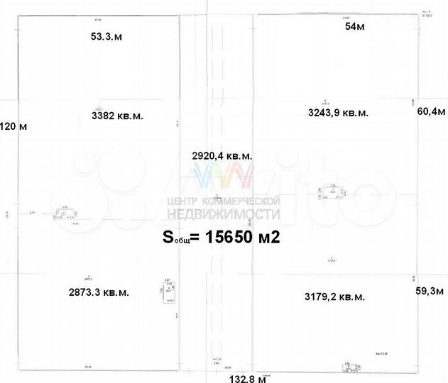 Склад с отоплением 3900 м2,М5