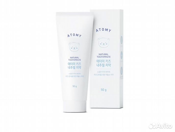 Детская зубная паста Атоми
