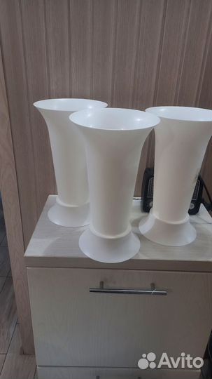 Вазоны для цветов пластик