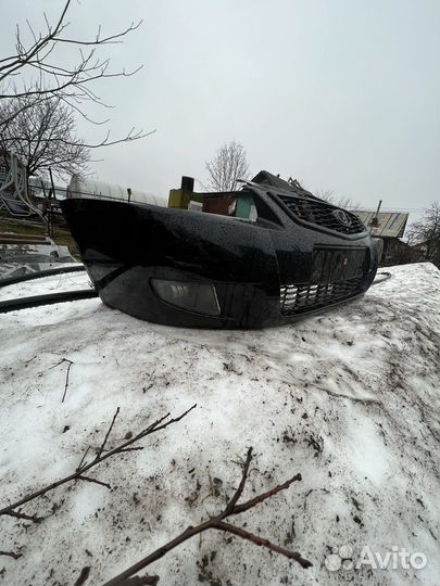 Передний бампер priora