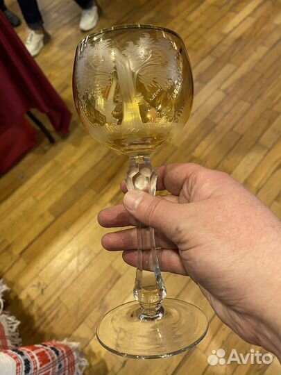 Коллекционные Фужеры бокалы немецкие винтаж