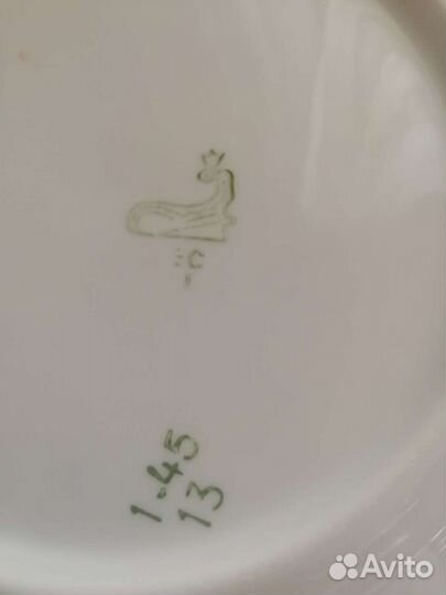 Тарелки СССР глубокие