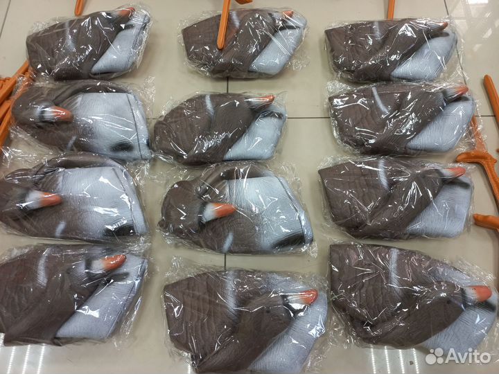 Чучела гусей 20 шт. для охоты. Новые