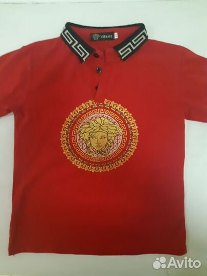 Поло на мальчика размер 128