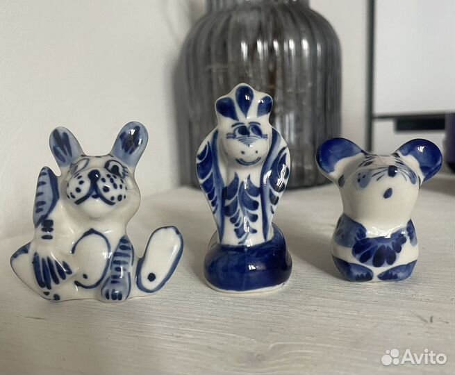 Фигурки гжель