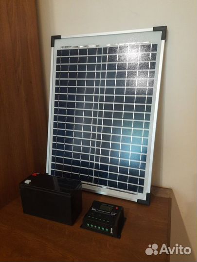 Солнечная панель для электропастуха