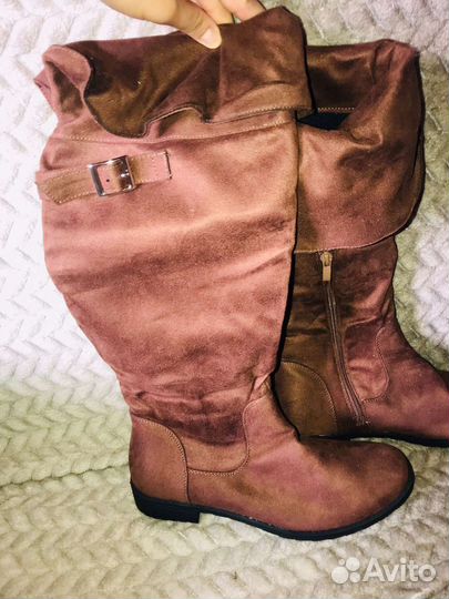 Сапоги высокие ботфорты