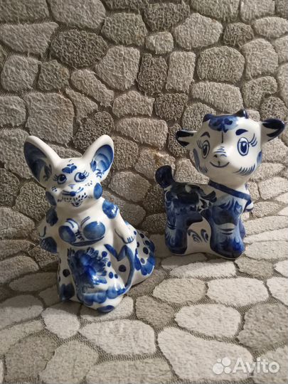 Фигурки гжель