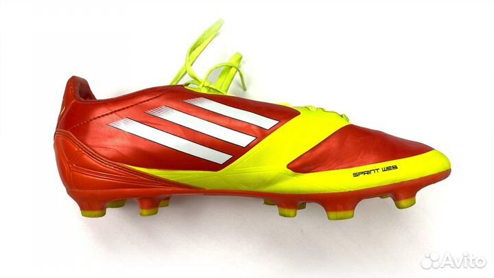 Бутсы Adidas F50 Adizero, размер 42+ щитки