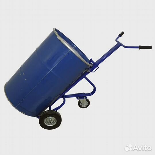 Тележка для транспортировки металлических бочек кб