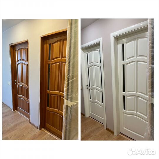 Перекраска мебели, дверей, редизайн