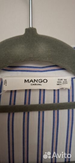 Рубашка в полоску, Mango, XS