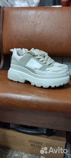 Кроссовки, ботинки, кожаные, 36размер