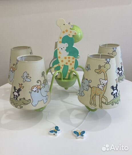 Люстра светильник потолочный с лампочками