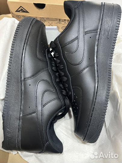 Nike Air Force 1 black оригинал