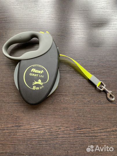 Поводок рулетка-лента Flexi 8 метров