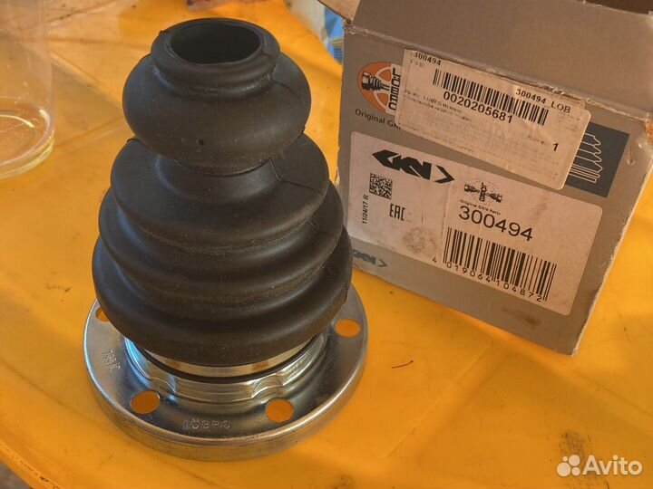 Пыльник Шрус audi 80 внутренний