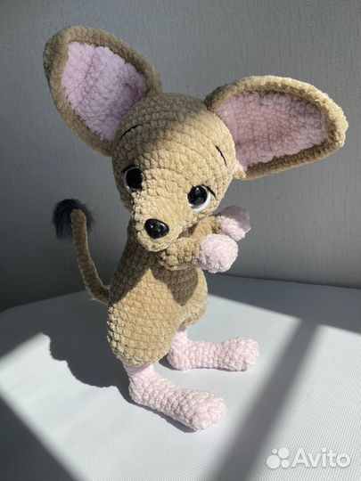 Игрушка ручной работы Тушканчик