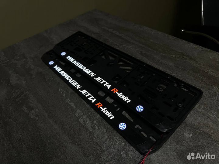 Номерные рамки с подсветкой ваш дизайн