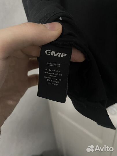 Футболка metallica emp