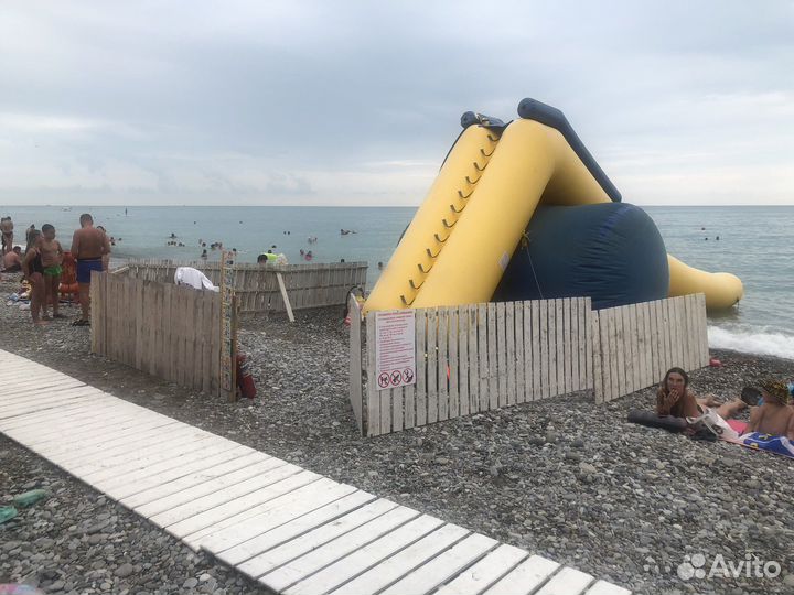 Горка водная надувная
