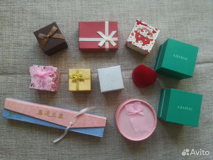 Коробочки для ювелирных украшений