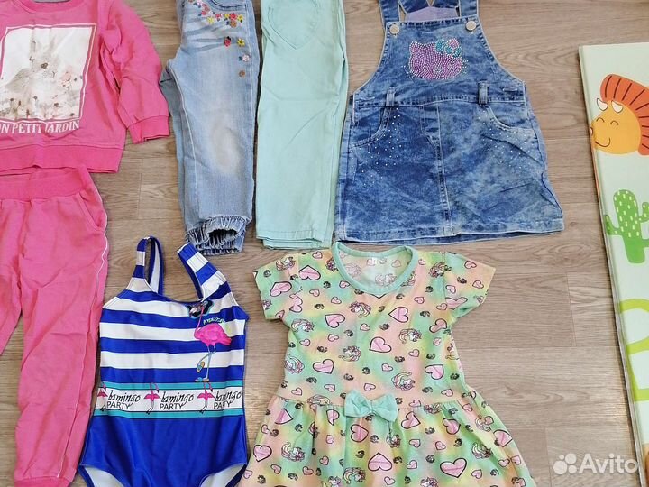 Вещи на девочку 3-5 лет