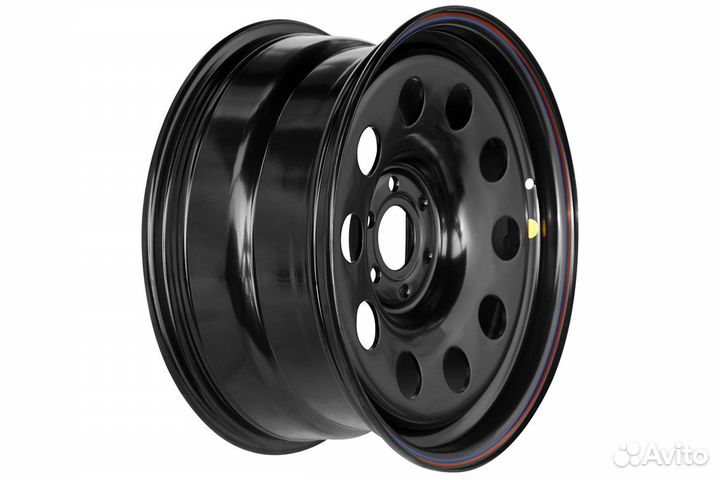 Диск Ниссан Навара D40 черный 6x114,3 8xR17 ET+25