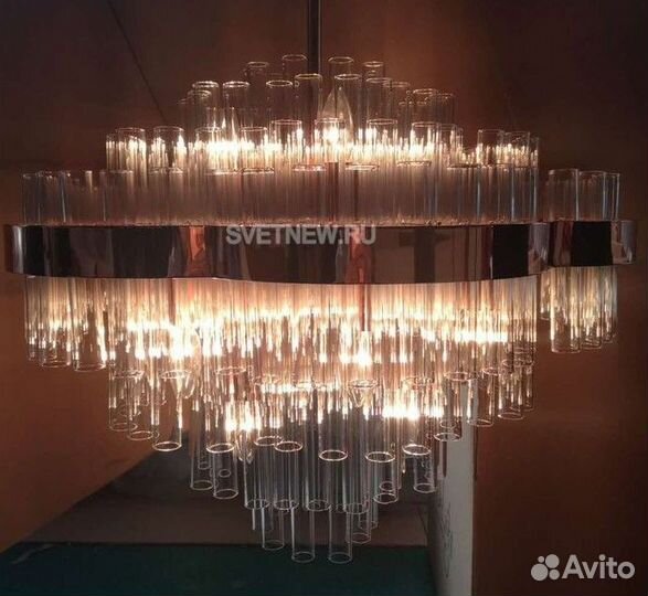 Люстра Delight Collection Chemistry rose gold