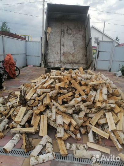 Дрова берёза, дуб колотые