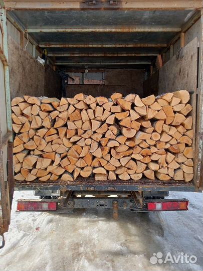 Дрова берёзовые в укладку