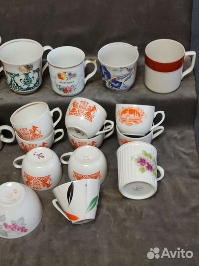 Посуда: Бокалы,чашки СССР