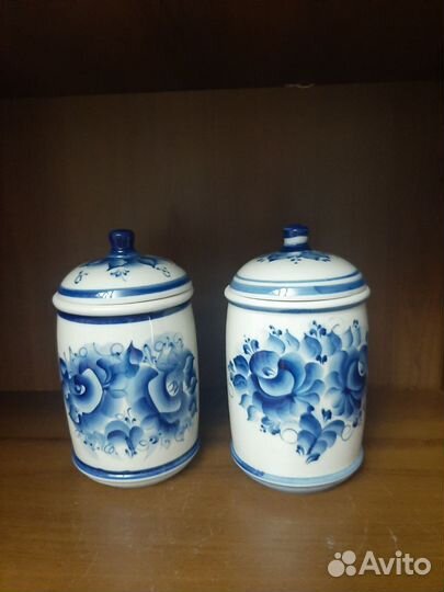 Набор для специй гжель